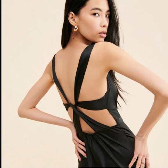 Lioness Practical Magic Black Maxi Dress - Picture 2 of 4